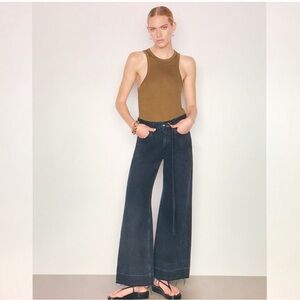 Frame high rise baggy jeans Supermoon 26